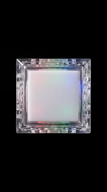 Botón cuadrado RGB